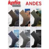 100g ANDES SOCKS Sockenwolle Alpaka SUPERWASH 4-fach Wolle Anthrazit ähnl. REGIA